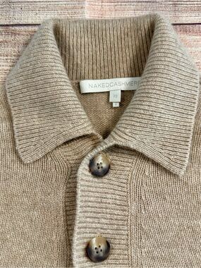 NAKEDCASHMERE Women’s Button Polo Sweater